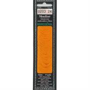 Mouline 6 Stranded Cotton Embroidery Floss, 0203 Orange